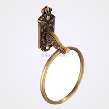 Vintage Round Bathroom Towel