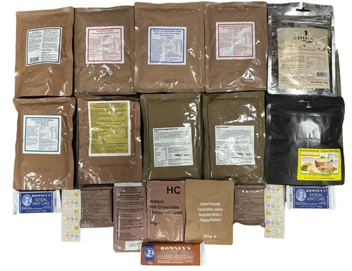 British army mod ration - british,