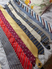 Bundle 10 X Silk Ties Work