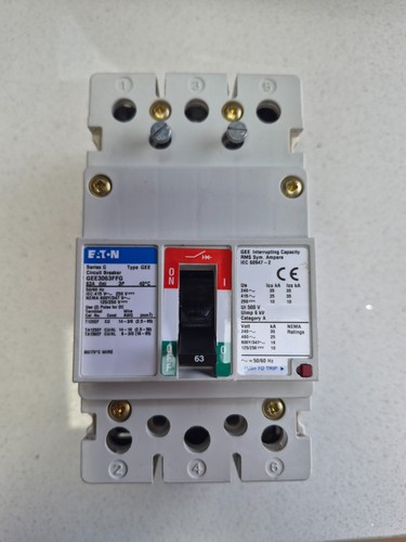 Eaton amp triple pole 3p - 63, tp