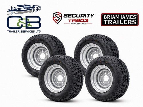 Trailer wheel and - 4x,