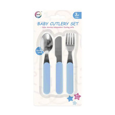3pcs kids cutlery set baby - cutlery,
