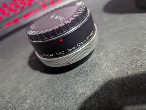 Vivitar tele converter 4 - converter, 2x-4