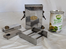 Vintage Steel Becoval Processing Kit Plate Film Developing Tank Darkroom