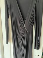 VINTAGE GOK WAN DRESS SIZE 14 IN BLACK