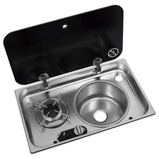 NAVY LOAD HOB & SINK SINGLE