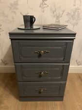 BEAUTIFUL Slate Grey, Bed Side Table in (GREAT CONDITION)
