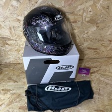 HJC CL-Y Vela Ladies Motorcycle Helmet - Black Pink - Size Small