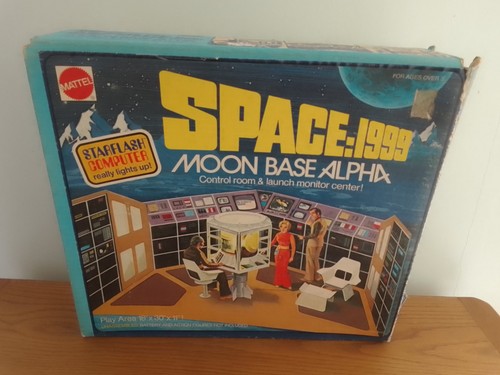 Vintage space 999 moon base - vintage,