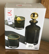 John Lewis Glass 1L Decanter &