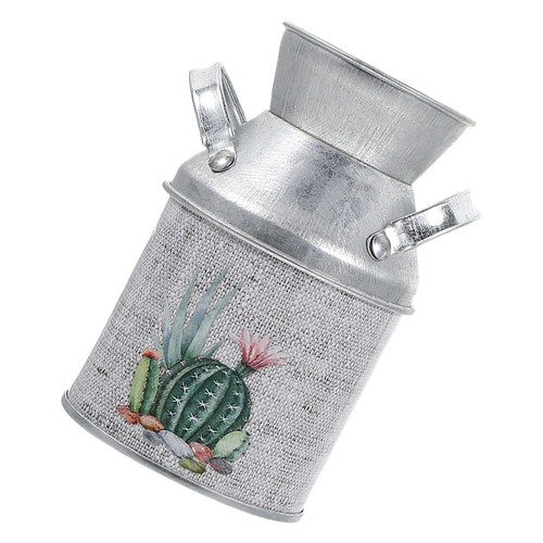 Rustic dried flower bucket - rustic,