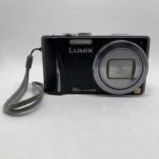 PANASONIC Lumix DMC-TZ20 Digital CAMERA Black Spares Repair Untested