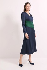 Principles Navy A-Line Dress