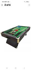 8ft Modern Pool Table Green