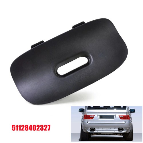 Car rear bumper cover black - bumper,
