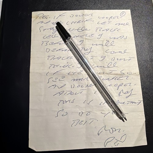 Very rare sided letter from - rare, 2