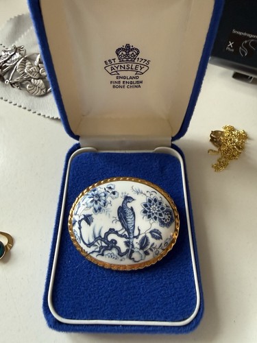 Vintage blue and - and, white
