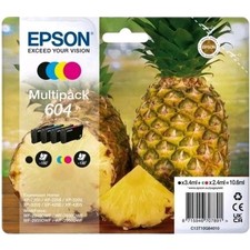 Epson 604 Multipack Ink Cartridges Pineapple Series - Original 4 Ink Pack New BN
