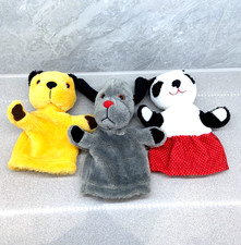 Sooty,Sweep And Sue Official Hand Puppets Bundle Full Set