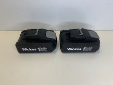2x Wickes 1ForAll 18v Li-ion