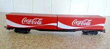 Hornby  00 Gauge - Coca Cola Container Wagon with 2 Containers. (Lot 30A)