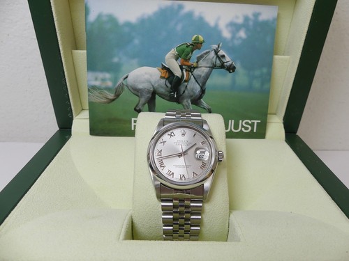 Rolex men datejust 36mm - ss,