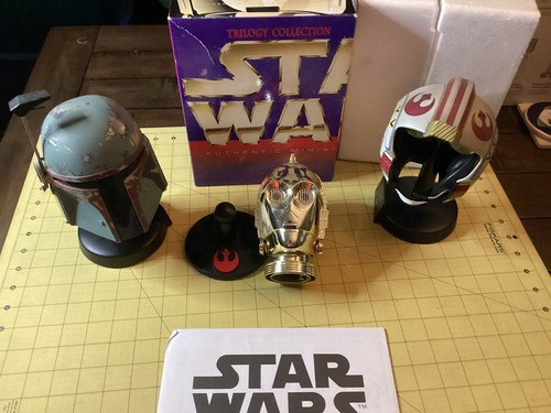 Scaled star wars helmet lot - star,