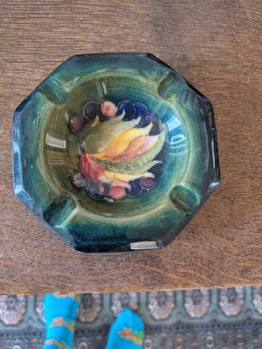 Moorcroft pottery octagonal - pottery,