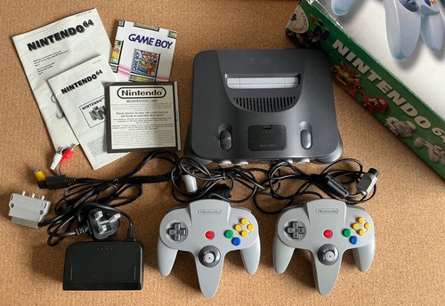 Boxed sony nintendo n64 - sony,