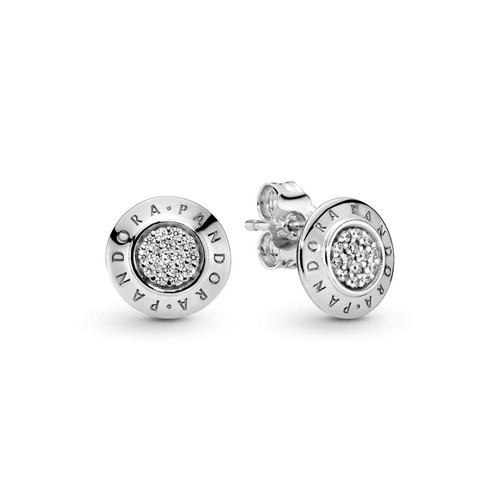 Pandora silver logo signature - pandora,