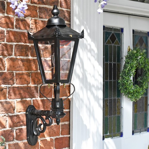 Black victorian wall light - victorian,