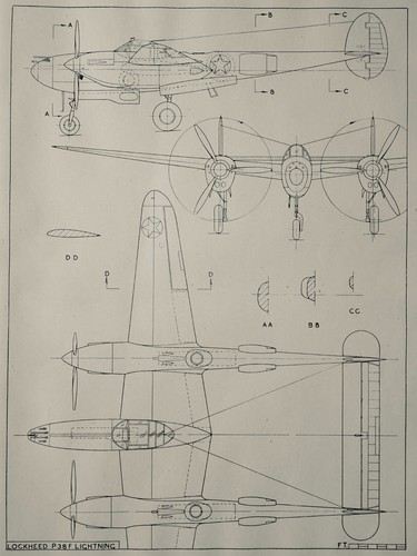 Ww2 american aircraft lockheed - ww2,