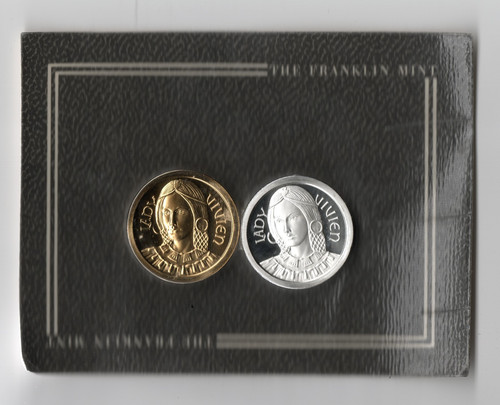 1988 franklin mint - mint, lady