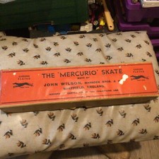 PAIR OF VINTAGE BOXED. THE MERCURIO SKATE SET. 1950'S ERA JOHN WILSON SHEFFIELD.