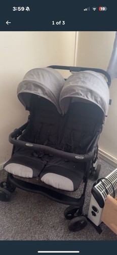 Graco double buggy - double,