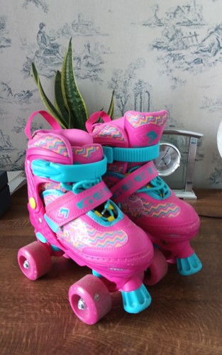 Pink roller skates - skates, girls