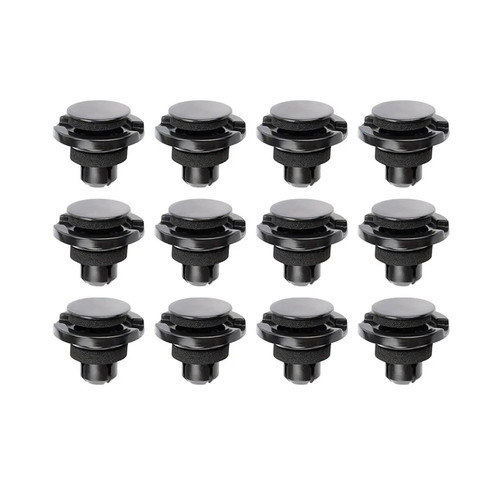 12pcs side skirt clips - side,
