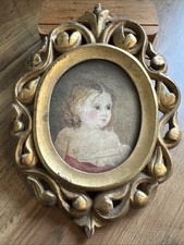 Antique Victorian Gilt Gesso