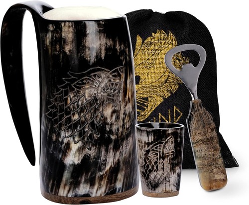 Fenrir viking horn - fenrir, oz