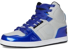 Osiris NYC 83 CLK Blue Grey White Mens Hi Top Skate Trainers