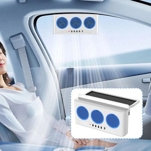 Solar powered fan for - for, car