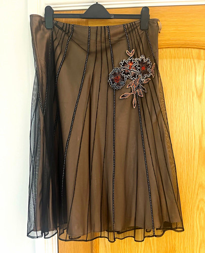 Coast ladies black beige - beige, tulle