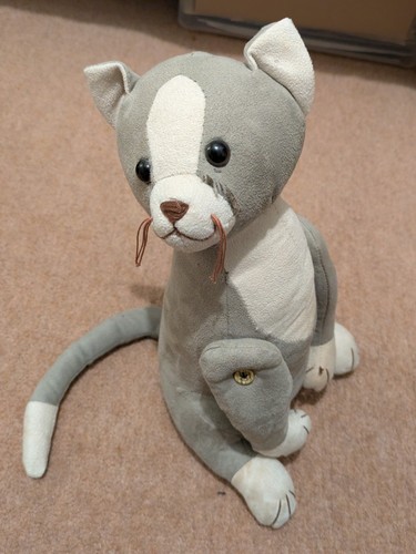 Cat door stop - cat,