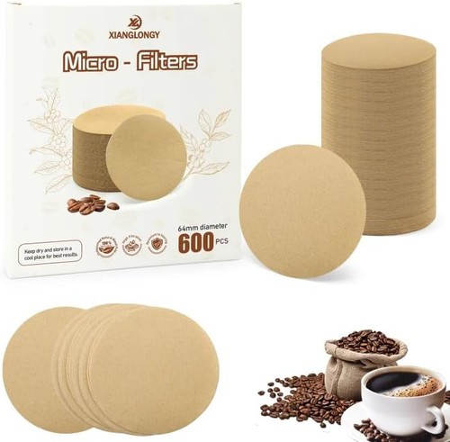 600 pcs unbleached coffee - unbleached,