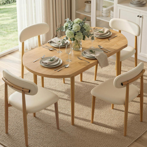 Dining table set for - for, 4