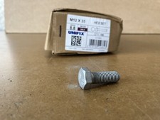 Unifix Set Screws - Fully Threaded - Bright Zinc Plated M12 35mm 100pcs
