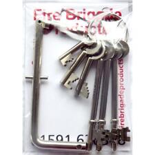Fire Brigade Products SET6 Set of 6 FB KEYS with DK1NP Standard Drop Key