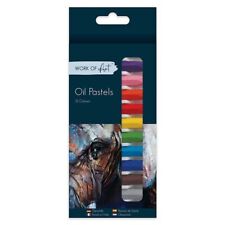 12 OIL PASTELS - ASSORTED COLOURS