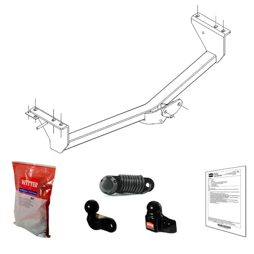 Witter towbar for volvo s60 - towbar,