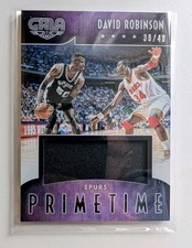 David Robinson Game Worn Patch